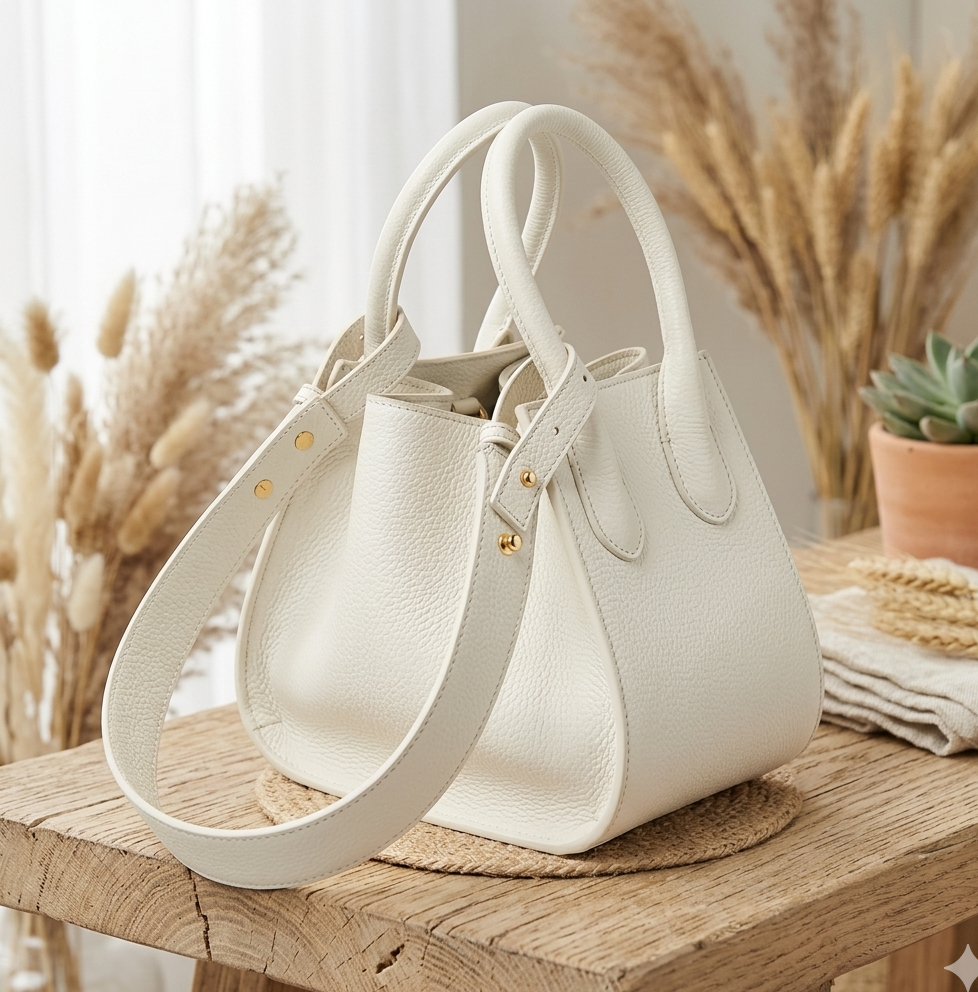 White Ranco Bag — Clean your leather bag gently